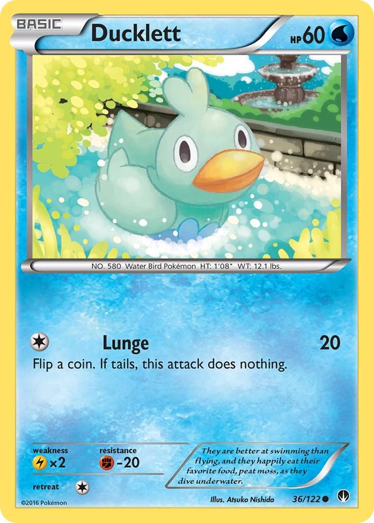 Ducklett #36 Pokemon BREAKpoint