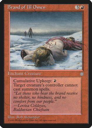 Brand of Ill Omen Magic Ice Age