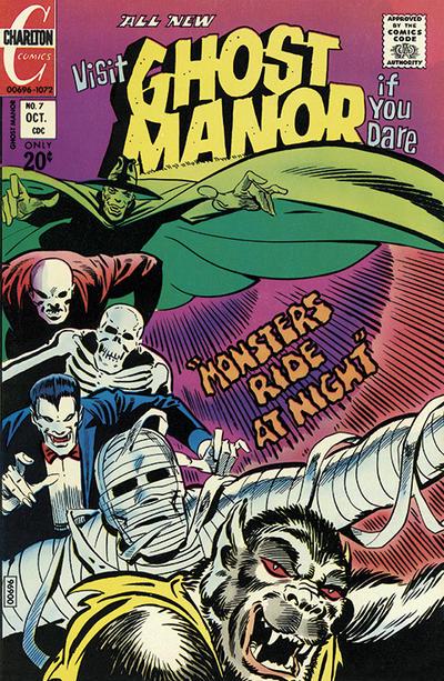Ghost Manor #7 (1972) Comic Books Ghost Manor
