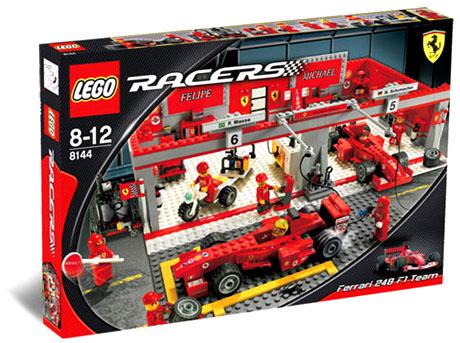 Ferrari 248 F1 Team #8144 LEGO Racers
