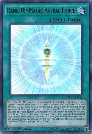 Rank-Up-Magic Astral Force MP14-EN226 YuGiOh 2014 Mega-Tin Mega Pack