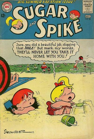 Sugar & Spike #54 (1964) Comic Books Sugar & Spike