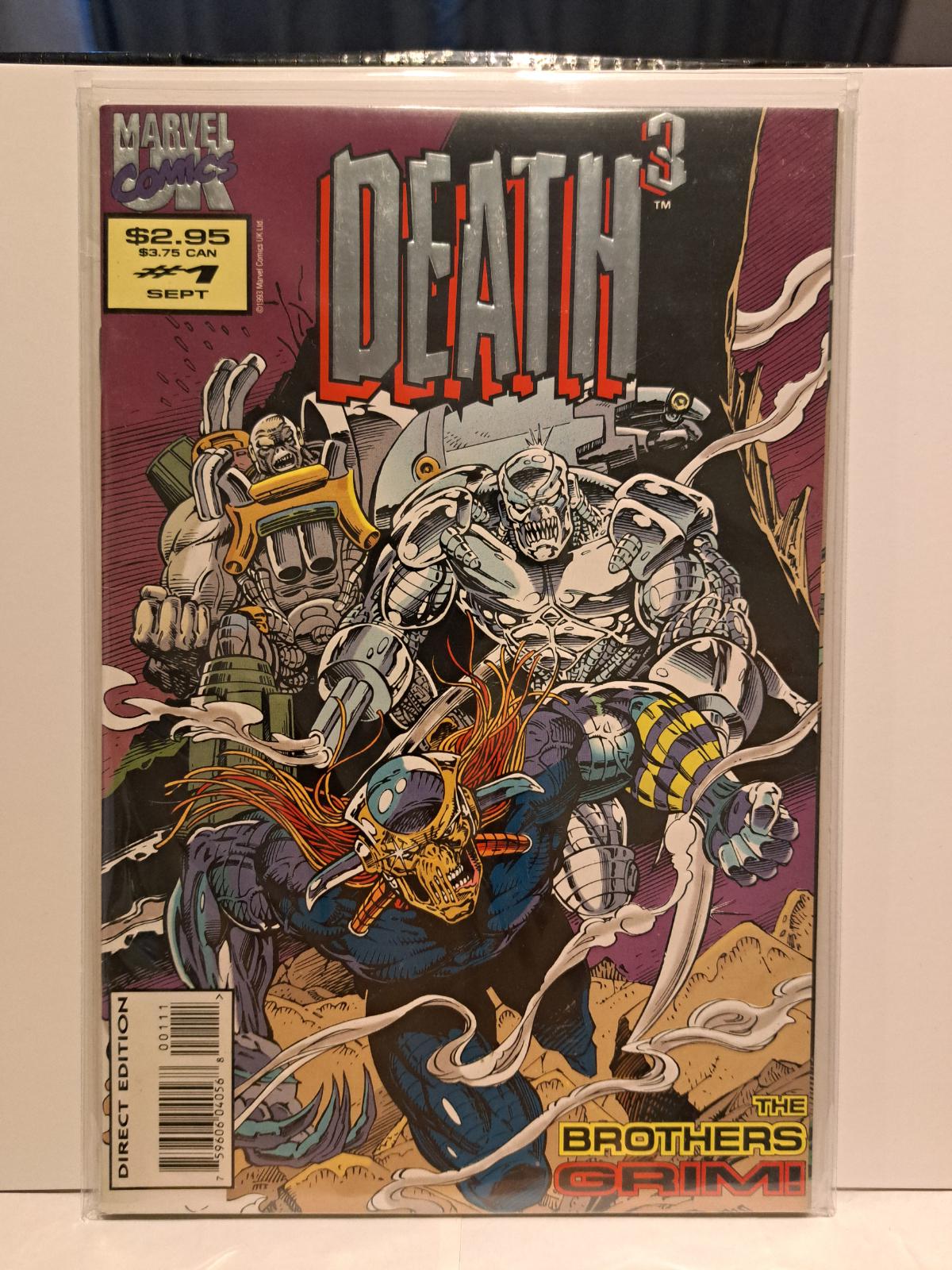 Death 3 #1 (1993) Comic Books Death 3