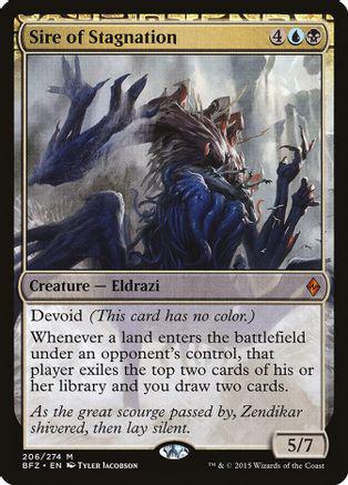 Sire of Stagnation #206 Magic Battle for Zendikar