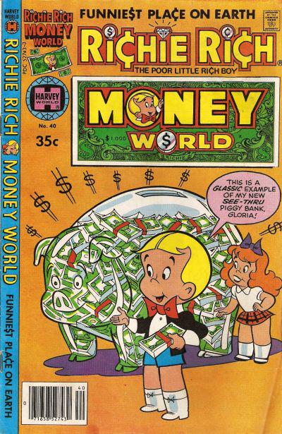 Richie Rich Money World #40 (1979) Comic Books Richie Rich Money World