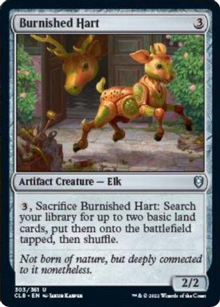 Burnished Hart #303 Magic Commander Legends: Battle for Baldur's Gate