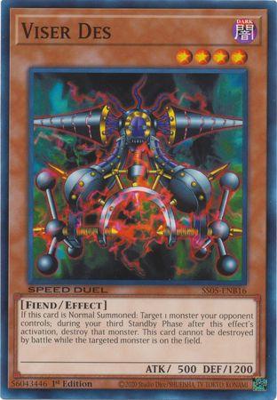 Viser Des SS05-ENB16 YuGiOh Speed Duel Starter Decks: Twisted Nightmares
