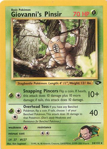 Giovanni's Pinsir #24 Pokemon Gym Challenge