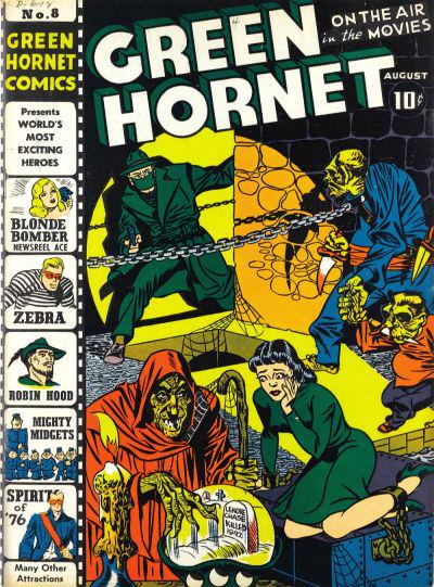 Green Hornet Comics #8 (1942) Comic Books Green Hornet Comics
