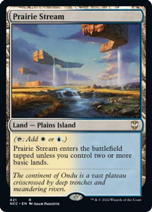 Prairie Stream #421 Magic New Capenna Commander