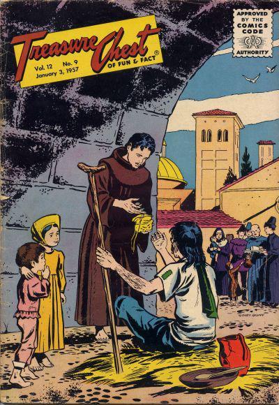 Treasure Chest of Fun and Fact #9 215 (1957) Comic Books Treasure Chest of Fun and Fact