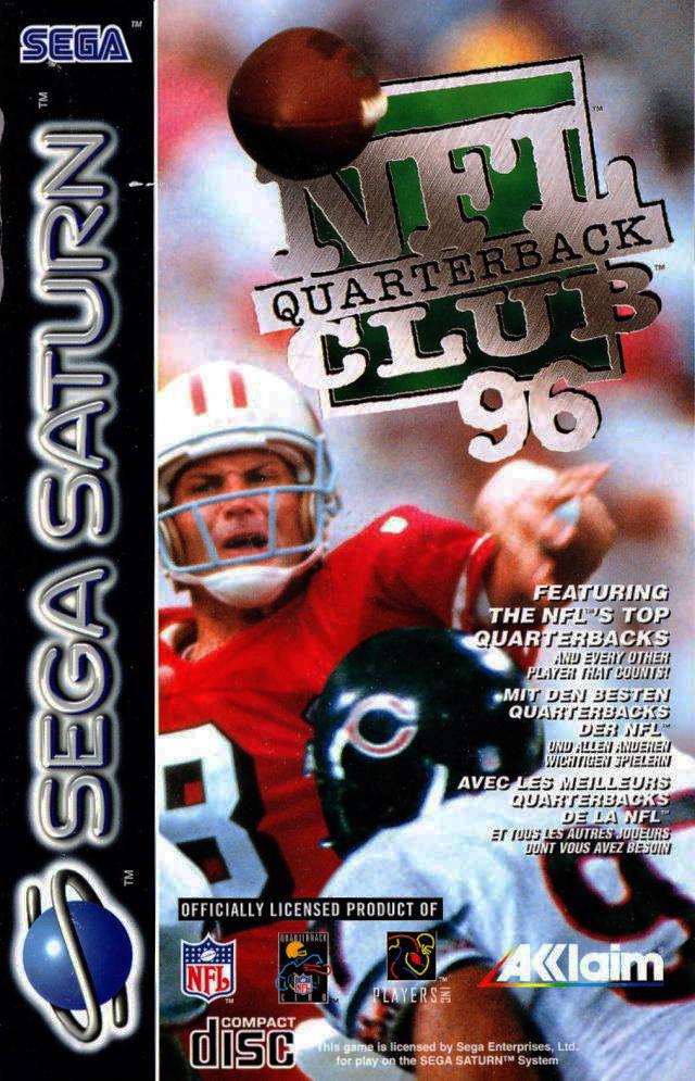 NFL Quarterback Club '96 PAL Sega Saturn