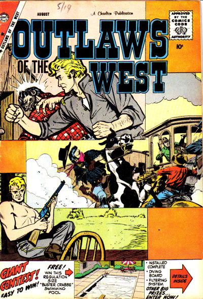 Outlaws of the West #21 (1959) Comic Books Outlaws of the West