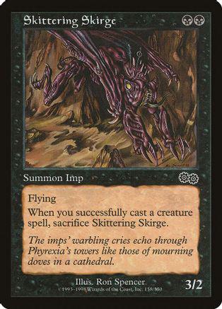 Skittering Skirge #158 Magic Urzas Saga
