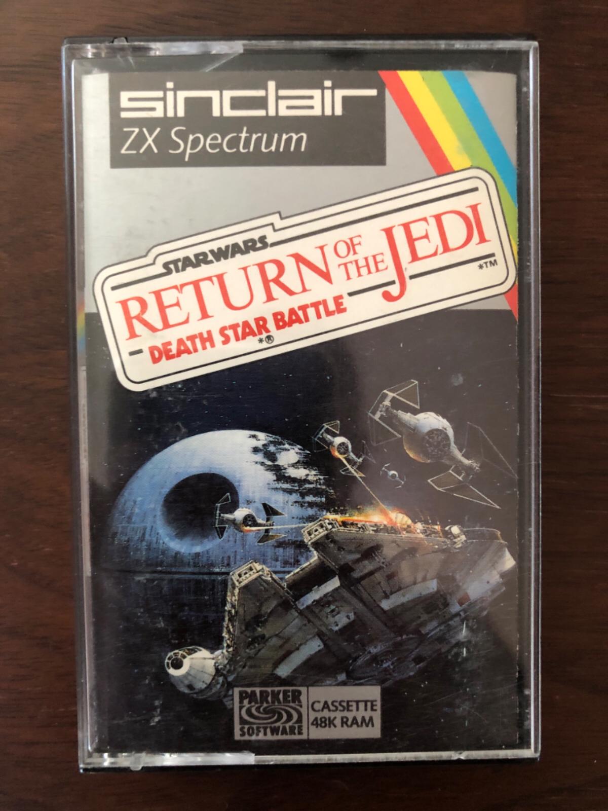 Star Wars Return of the Jedi Death Star Battle ZX Spectrum
