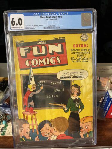 More Fun Comics #118 (1947) Comic Books More Fun Comics