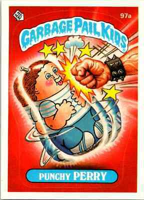 Punchy PERRY #97a 1986 Garbage Pail Kids