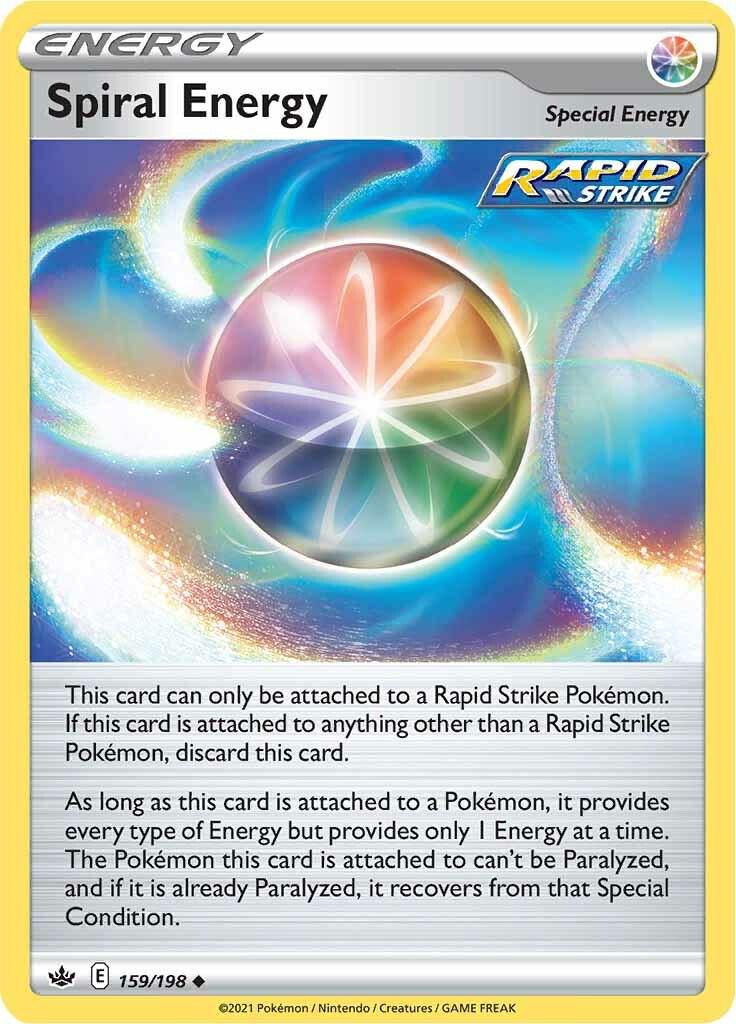 Spiral Energy #159 Pokemon Chilling Reign