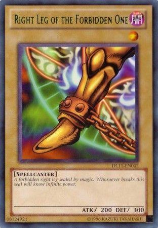 Right Leg of the Forbidden One DL11-EN002 YuGiOh Duelist League 2