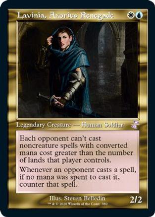 Lavinia, Azorius Renegade Magic Time Spiral Remastered
