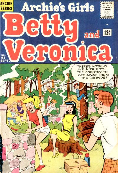 Archie's Girls Betty and Veronica #93 (1963) Comic Books Archie's Girls Betty and Veronica