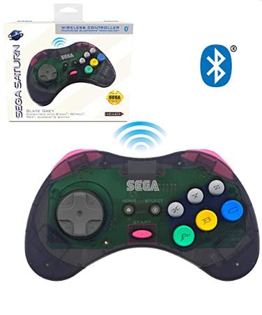 Saturn Slate Grey Wireless Controller Sega Saturn