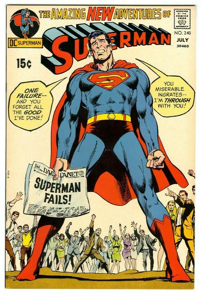 Superman #240 (1971) Comic Books Superman