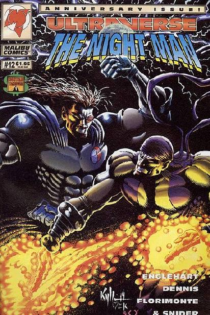 Ultraverse: The Night Man #12 (1994) Comic Books Ultraverse: The Night Man