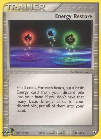 Energy Restore #81 Pokemon Ruby & Sapphire
