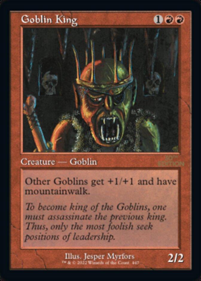 Goblin King #447 Magic 30th Anniversary