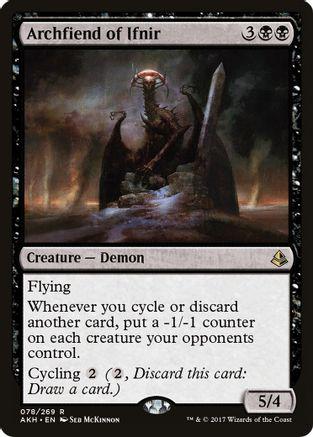 Archfiend of Ifnir Magic Amonkhet