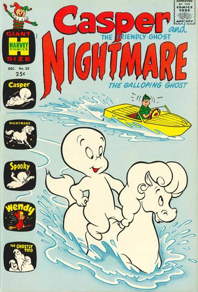 Casper & Nightmare #22 (1968) Comic Books Casper & Nightmare