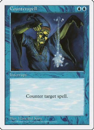 Counterspell Magic 5th Edition