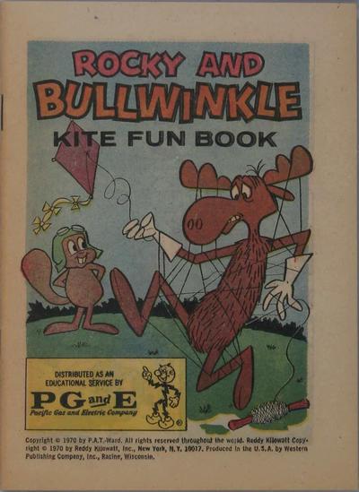 Rocky and Bullwinkle (1970) Comic Books Kite Fun Book