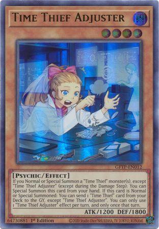 Time Thief Adjuster GFTP-EN012 YuGiOh Ghosts From the Past