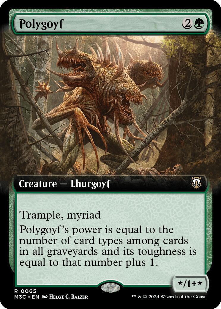 Polygoyf #65 Magic Modern Horizons 3 Commander
