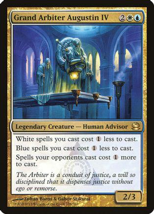 Grand Arbiter Augustin IV #176 Magic Modern Masters