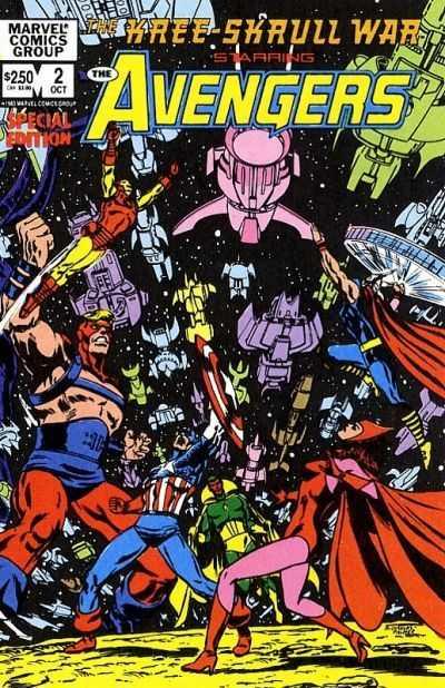 Kree-Skrull War Starring the Avengers #2 (1983) Comic Books Kree-Skrull War Starring the Avengers
