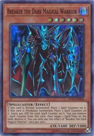 Breaker the Dark Magical Warrior OP10-EN004 YuGiOh OTS Tournament Pack 10