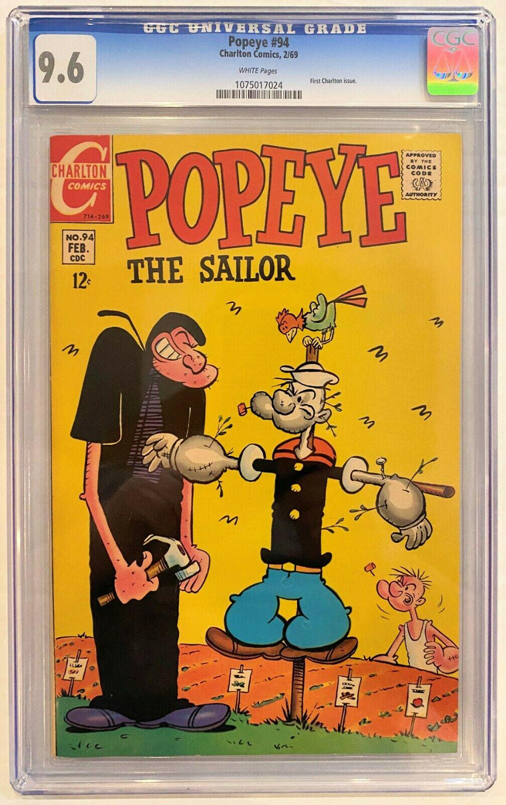 Popeye #94 (1969) Comic Books Popeye