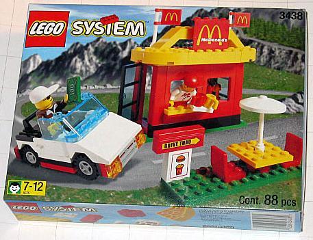 McDonald's Restaurant #3438 LEGO Town