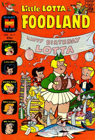 Little Lotta Foodland #11 (1966) Comic Books Little Lotta Foodland