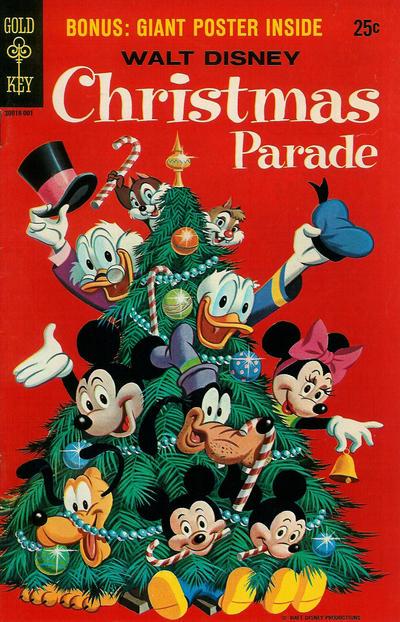 Walt Disney's Christmas Parade #7 (1970) Comic Books Walt Disney's Christmas Parade