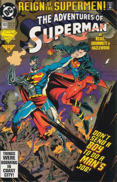 Adventures of Superman #503 (1993) Comic Books Adventures of Superman