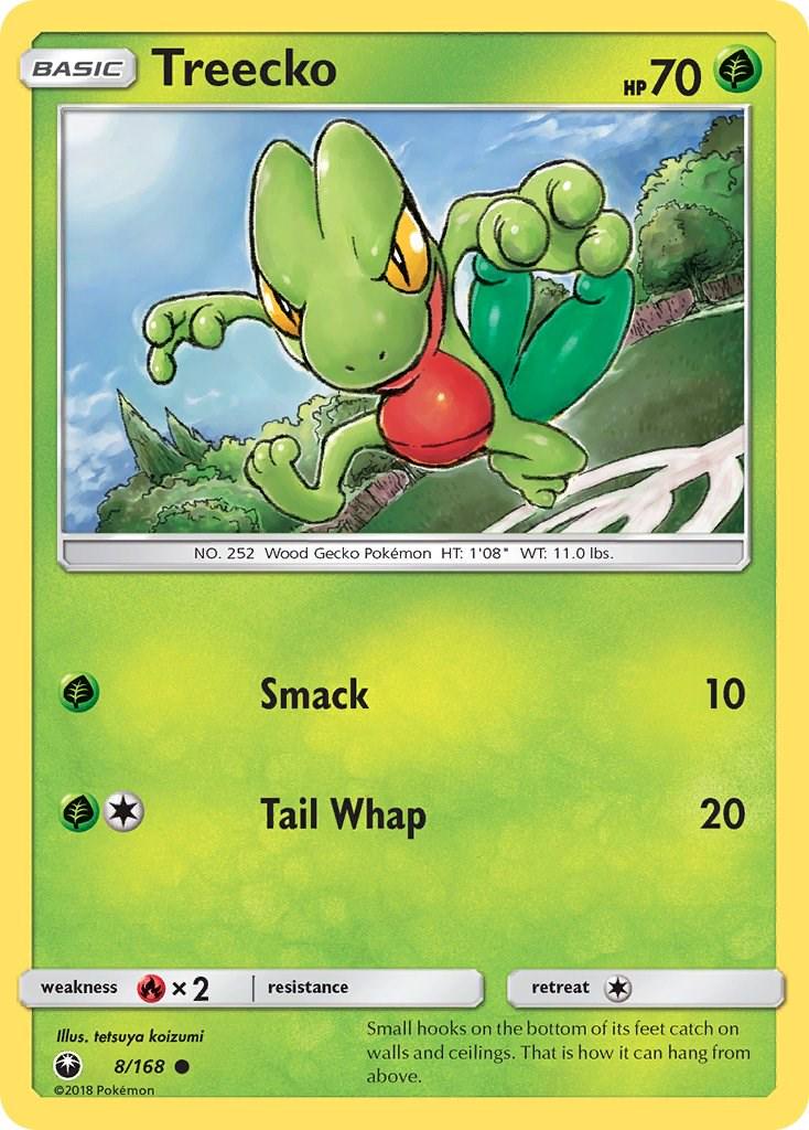 Treecko #8 Pokemon Celestial Storm