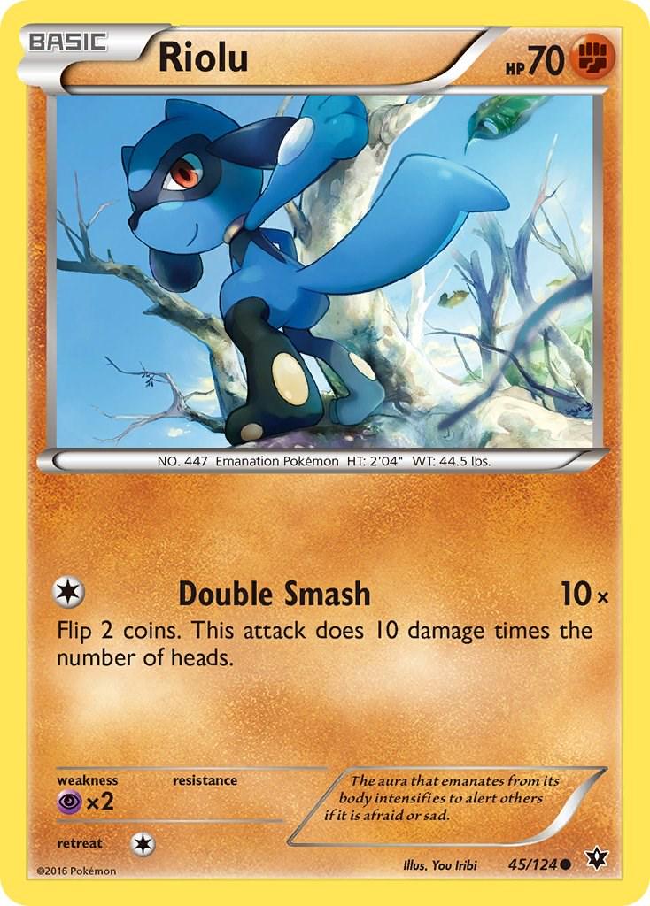 Riolu #45 Pokemon Fates Collide