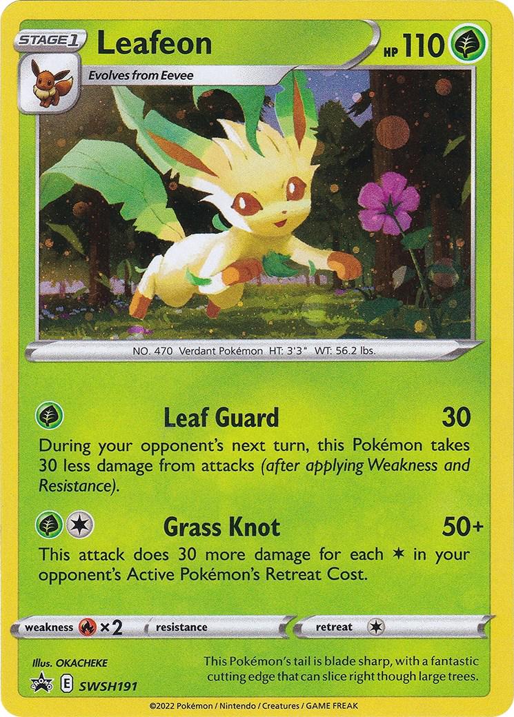 Leafeon #SWSH191 Pokemon Promo