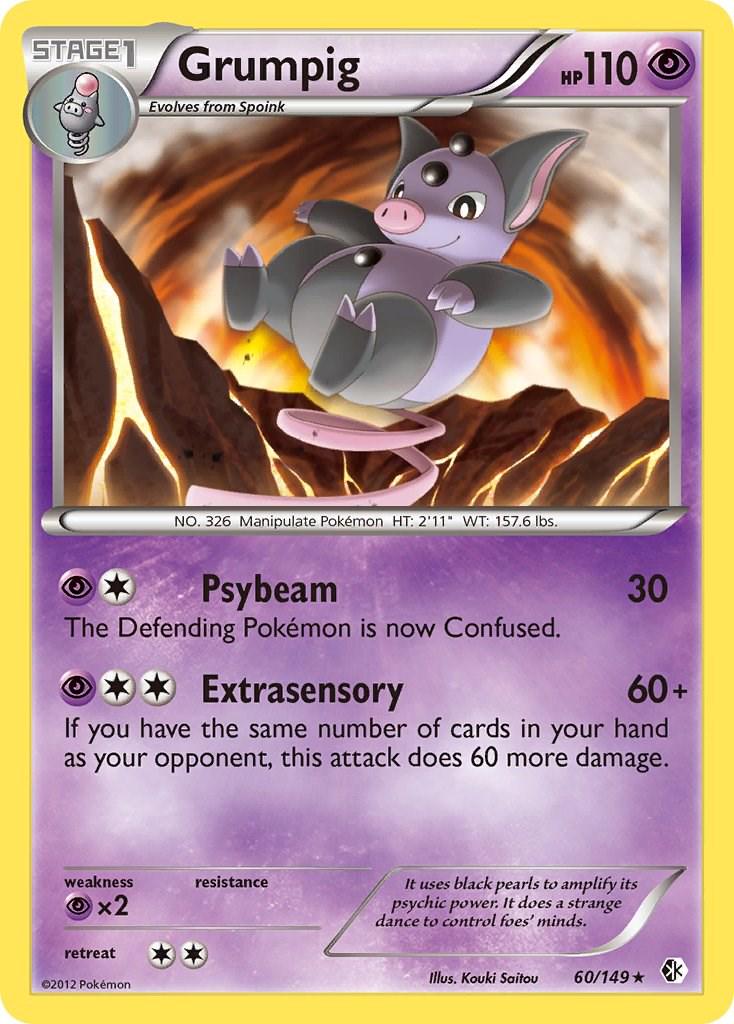 Grumpig #60 Pokemon Boundaries Crossed