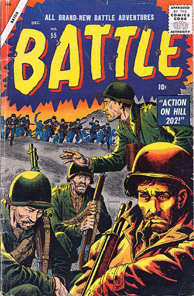 Battle #55 (1957) Comic Books Battle