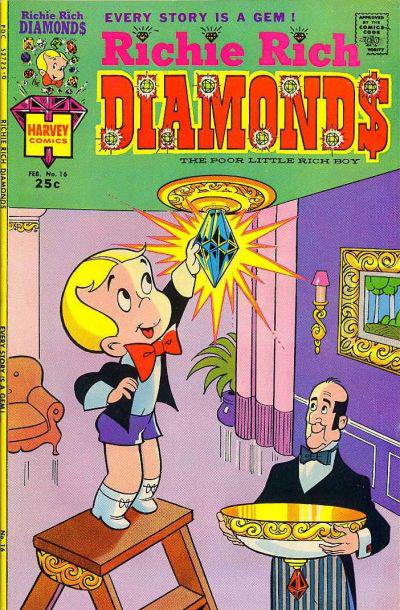 Richie Rich Diamonds #16 (1975) Comic Books Richie Rich Diamonds